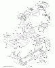 Poulan / Weed Eater PB20A42LT (96048004900) - Poulan Pro Lawn Tractor (2012-11) Ersatzteile CHASSIS ENCLOSURES