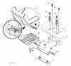 Poulan / Weed Eater PB20A42LT (96048004900) - Poulan Pro Lawn Tractor (2012-11) Ersatzteile SEAT