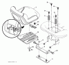 Poulan / Weed Eater PB20A46LT (96048005001) - Poulan Pro Lawn Tractor (2013-01) Ersatzteile SEAT