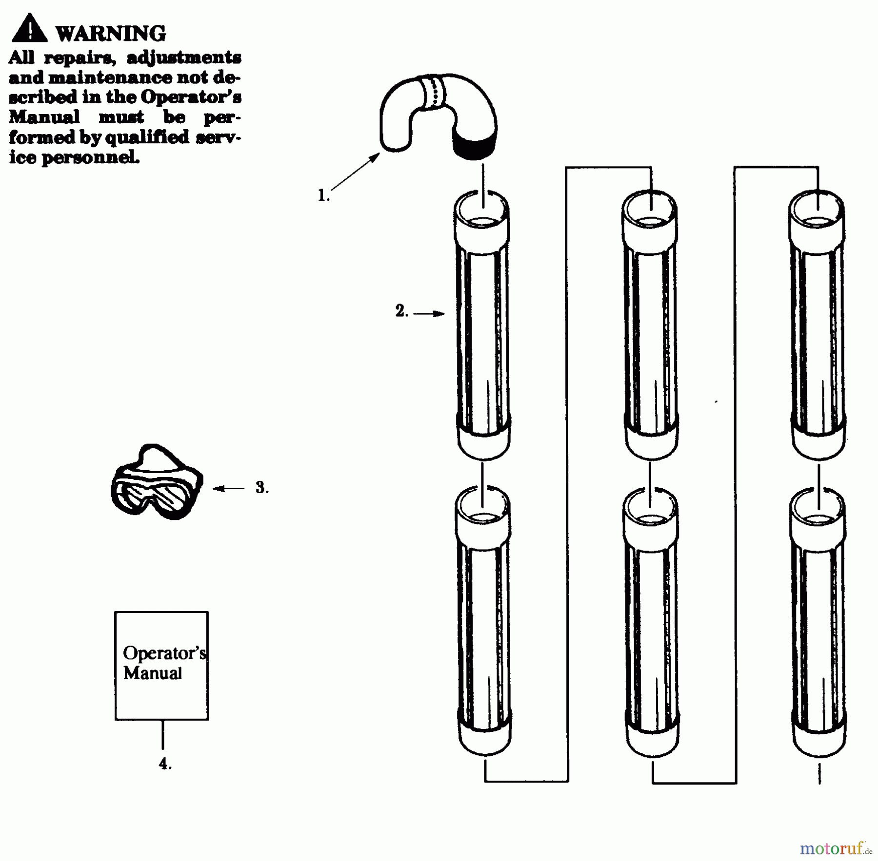 Poulan / Weed Eater Bläser / Sauger / Häcksler / Mulchgeräte 5940 - Paramount Electric Blower GUTTER ATTACHMENT KIT