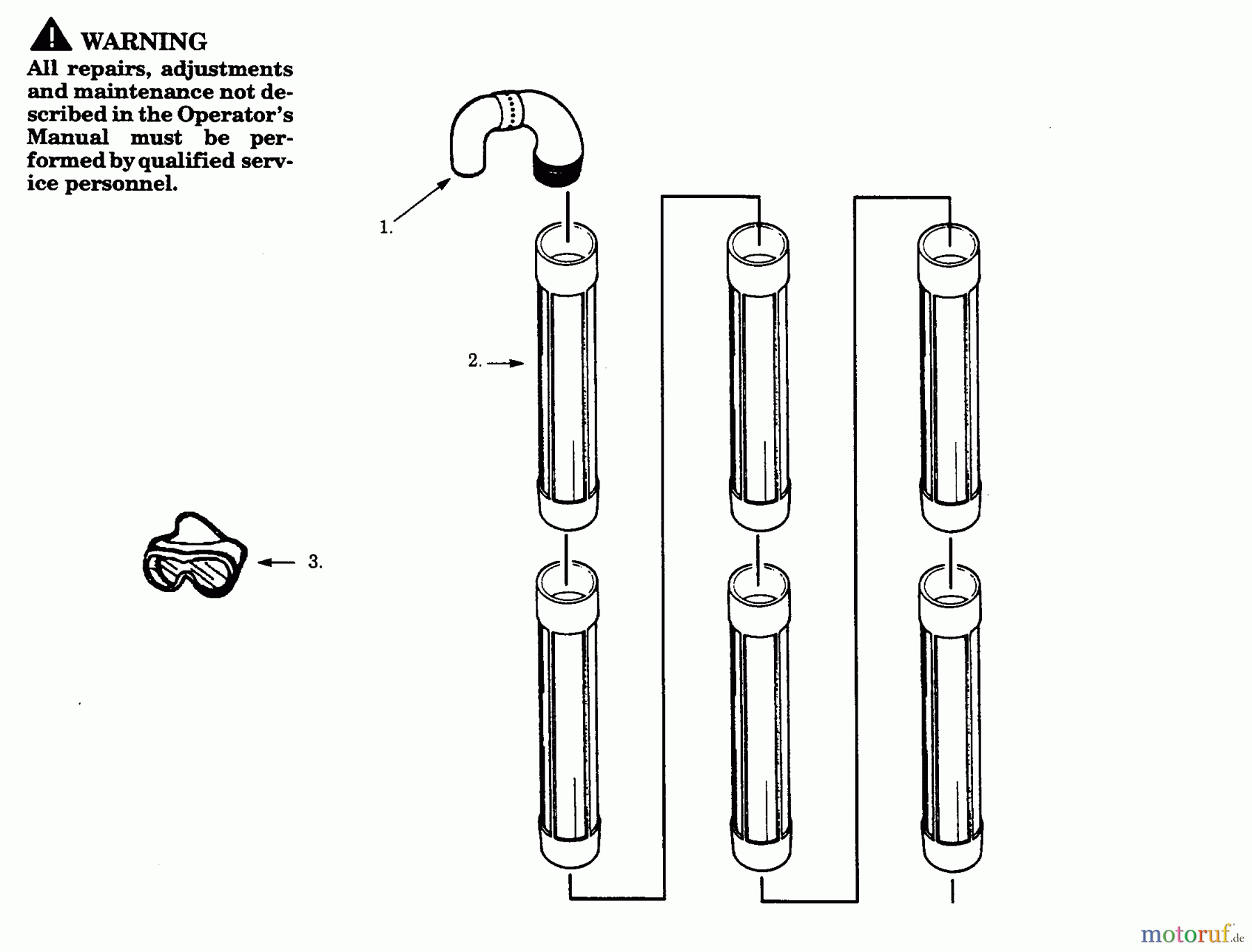 Poulan / Weed Eater Bläser / Sauger / Häcksler / Mulchgeräte 5940C - Paramount Electric Blower GUTTER ATTACHMENT