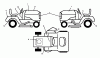 Poulan / Weed Eater PB22H42YT (96048002900) - Poulan Pro Lawn Tractor (2012-01) Ersatzteile DECALS