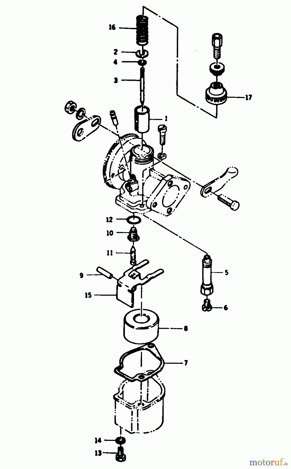  Poulan / Weed Eater Bläser / Sauger / Häcksler / Mulchgeräte 900 - Weed Eater Blower CARBURETOR