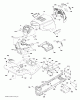 Poulan / Weed Eater PB22H46YT (96048005200) - Poulan Pro Lawn Tractor (2012-11) Ersatzteile CHASSIS / FRAME