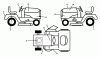 Poulan / Weed Eater PB23H48YT (96042012602) - Poulan Pro Lawn Tractor (2011-08) Ersatzteile DECALS