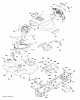 Poulan / Weed Eater PB26H54YT (96042012702) - Poulan Pro Lawn Tractor (2011-07) Ersatzteile CHASSIS ENCLOSURES
