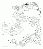 Poulan / Weed Eater PO12530LT (96041021302) - Poulan Lawn Tractor (2013-03) Ersatzteile CHASSIS ENCLOSURES