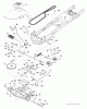 Poulan / Weed Eater PO12530LT (96048002100) - Poulan Lawn Tractor (2011-09) Ersatzteile DRIVE