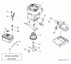 Poulan / Weed Eater PO12530LT (96048002100) - Poulan Lawn Tractor (2011-09) Ersatzteile ENGINE