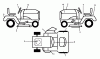 Poulan / Weed Eater PO12538LT (96018000600) - Poulan Lawn Tractor (2011-12) Ersatzteile DECALS