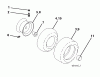 Poulan / Weed Eater PB14538LT (96012012400) - Poulan Pro Lawn Tractor (2012-09) Ersatzteile WHEELS TIRES