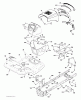 Poulan / Weed Eater PO14538LT (96048002200) - Poulan Lawn Tractor (2012-02) Ersatzteile CHASSIS ENCLOSURES