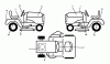 Poulan / Weed Eater PO14538LT (96048002200) - Poulan Lawn Tractor (2012-02) Ersatzteile DECALS