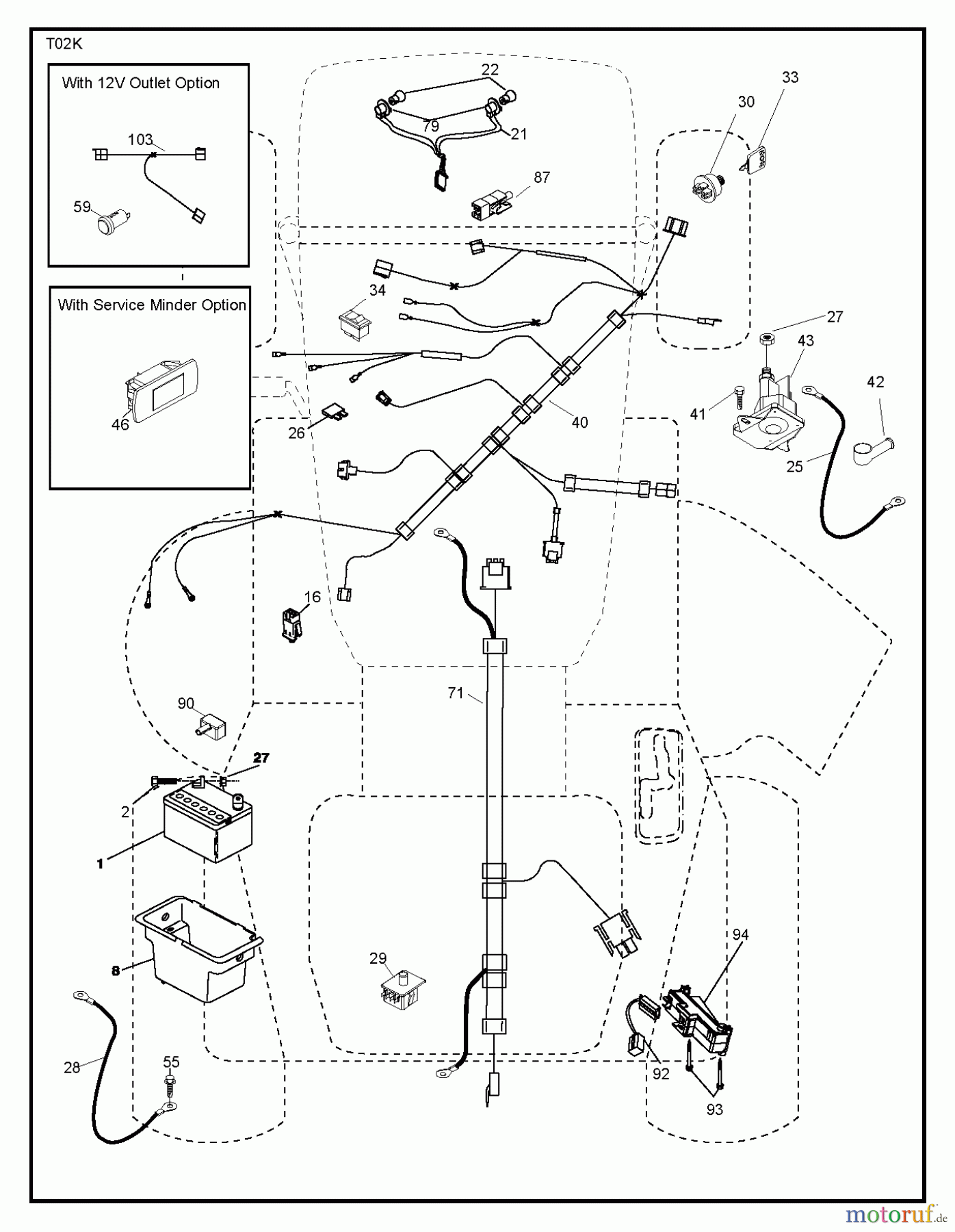 Poulan / Weed Eater Rasen und Gartentraktoren PO14538LT (96048002200) - Poulan Lawn Tractor (2012-02) ELECTRICAL