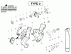Poulan / Weed Eater B1750LE (Type 3) - Weed Eater Blower Ersatzteile Housing Type 3