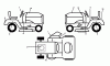 Poulan / Weed Eater PO14542LT (96012011900) - Poulan Lawn Tractor (2011-03) Ersatzteile DECALS