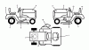 Poulan / Weed Eater PO17542LT (96012012001) - Poulan Lawn Tractor (2011-08) Ersatzteile DECALS