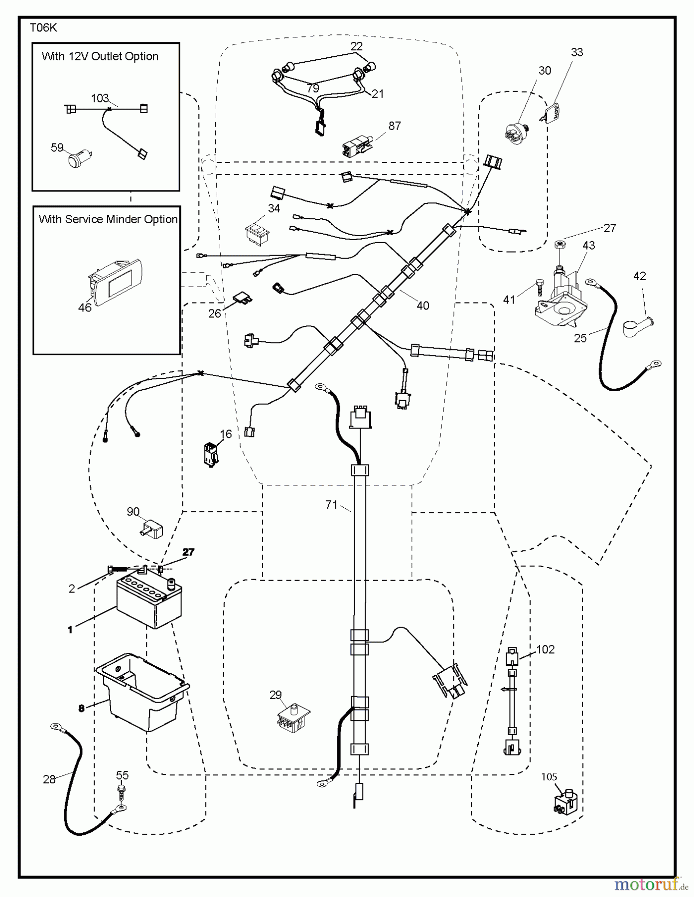 Poulan / Weed Eater Rasen und Gartentraktoren PO175A42LT (96048004800) - Poulan Lawn Tractor (2012-11) ELECTRICAL