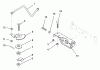 Poulan / Weed Eater PP11536 - Poulan Pro Lawn Tractor Ersatzteile Sector Gear/Axle Support