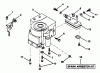 Poulan / Weed Eater PP11536K - Poulan Pro Lawn Tractor Ersatzteile ENGINE