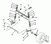 Poulan / Weed Eater PP11536K - Poulan Pro Lawn Tractor Ersatzteile FRONT AXLE
