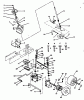 Poulan / Weed Eater PP1238 - Poulan Pro Lawn Tractor Ersatzteile STEERING AND FRONT AXLE