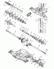 Poulan / Weed Eater PP1238 - Poulan Pro Lawn Tractor Ersatzteile TRANSAXLE FOOTE - MODEL NUMBER 4360-7