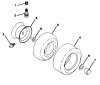 Poulan / Weed Eater PP12538 - Poulan Pro Lawn Tractor Ersatzteile WHEELS & TIRES