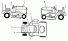 Poulan / Weed Eater PP12542J - Poulan Pro Lawn Tractor Ersatzteile DECALS