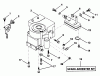 Poulan / Weed Eater PP125H38KA - Poulan Pro Lawn Tractor Ersatzteile ENGINE