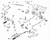 Poulan / Weed Eater PP12R38MI - Poulan Pro Lawn Tractor Ersatzteile BRAKE / REAR MOWER LIFT ASSEMBLY