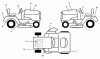 Poulan / Weed Eater PP145H42 - Poulan Pro Lawn Tractor Ersatzteile Decals
