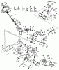 Poulan / Weed Eater PP14H44 - Poulan Pro Lawn Tractor Ersatzteile STEERING ASSEMBLY