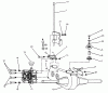 Poulan / Weed Eater PP14H44 - Poulan Pro Lawn Tractor Ersatzteile TRANSAXLE AND PUMP ASSEMBLY