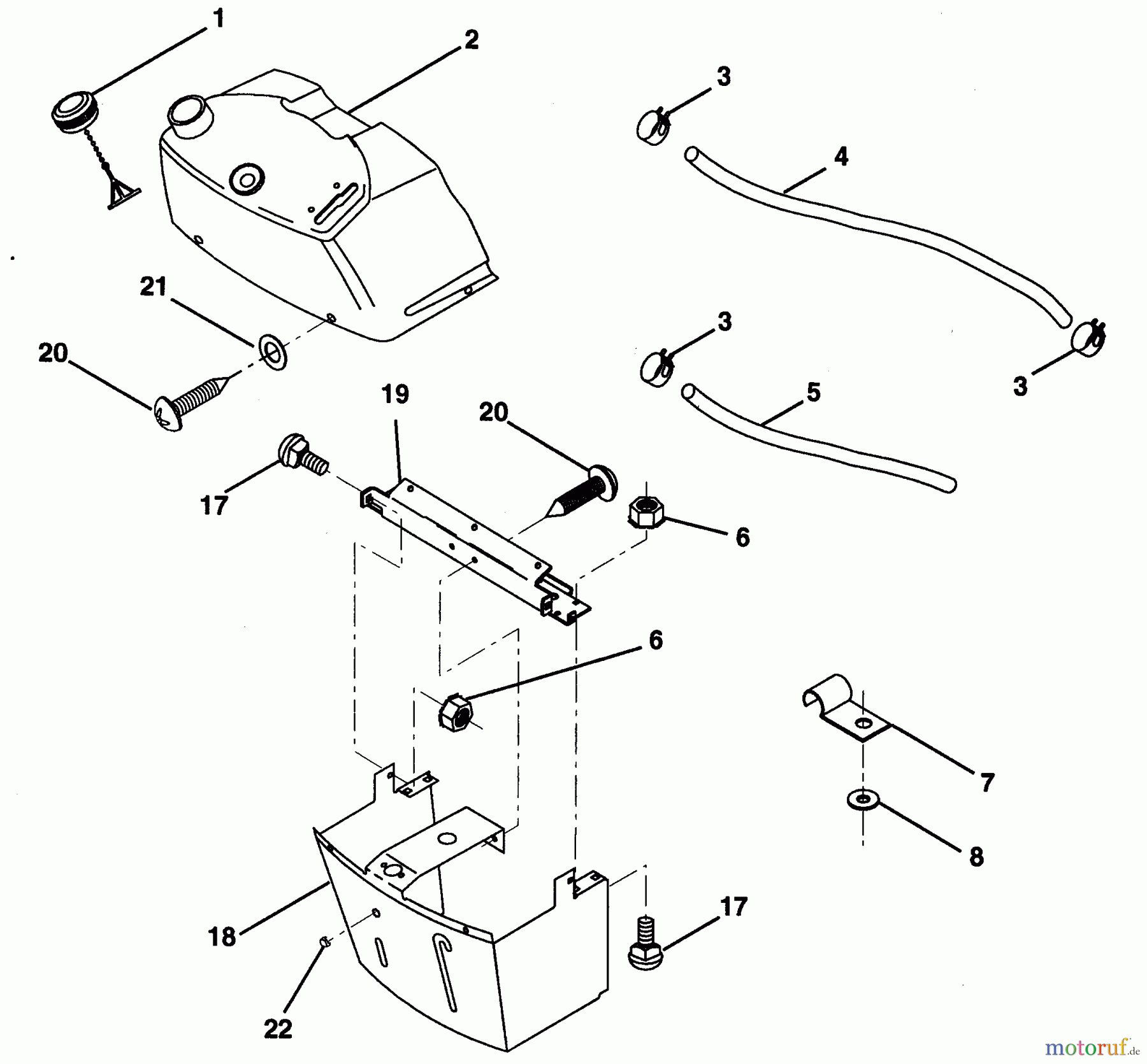 Poulan / Weed Eater Rasen und Gartentraktoren PP21R38MA - Poulan Pro Lawn Tractor DASHBOARD