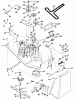 Poulan / Weed Eater PP21R38MA - Poulan Pro Lawn Tractor Ersatzteile MOWER DECK