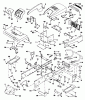 Poulan / Weed Eater PP22H50KA - Poulan Pro Lawn Tractor Ersatzteile CHASSIS AND ENCLOSURES