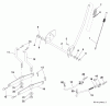 Poulan / Weed Eater PXT175G42 (96016002401) - Poulan XT Lawn Tractor (2011-03) Ersatzteile MOWER LIFT / DECK LIFT