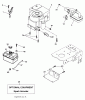 Poulan / Weed Eater PXT175G42 (96016002601) - Poulan XT Lawn Tractor (2011-11) Ersatzteile ENGINE