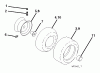 Poulan / Weed Eater PXT175G42 (96016002601) - Poulan XT Lawn Tractor (2011-11) Ersatzteile WHEELS TIRES