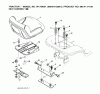 Poulan / Weed Eater W17542H (96041012001) - Weed Eater Lawn Tractor (2010-01) Ersatzteile SEAT