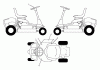 Poulan / Weed Eater WE261 (96022000701) - Weed Eater Lawn Tractor (2011-03) Ersatzteile DECALS