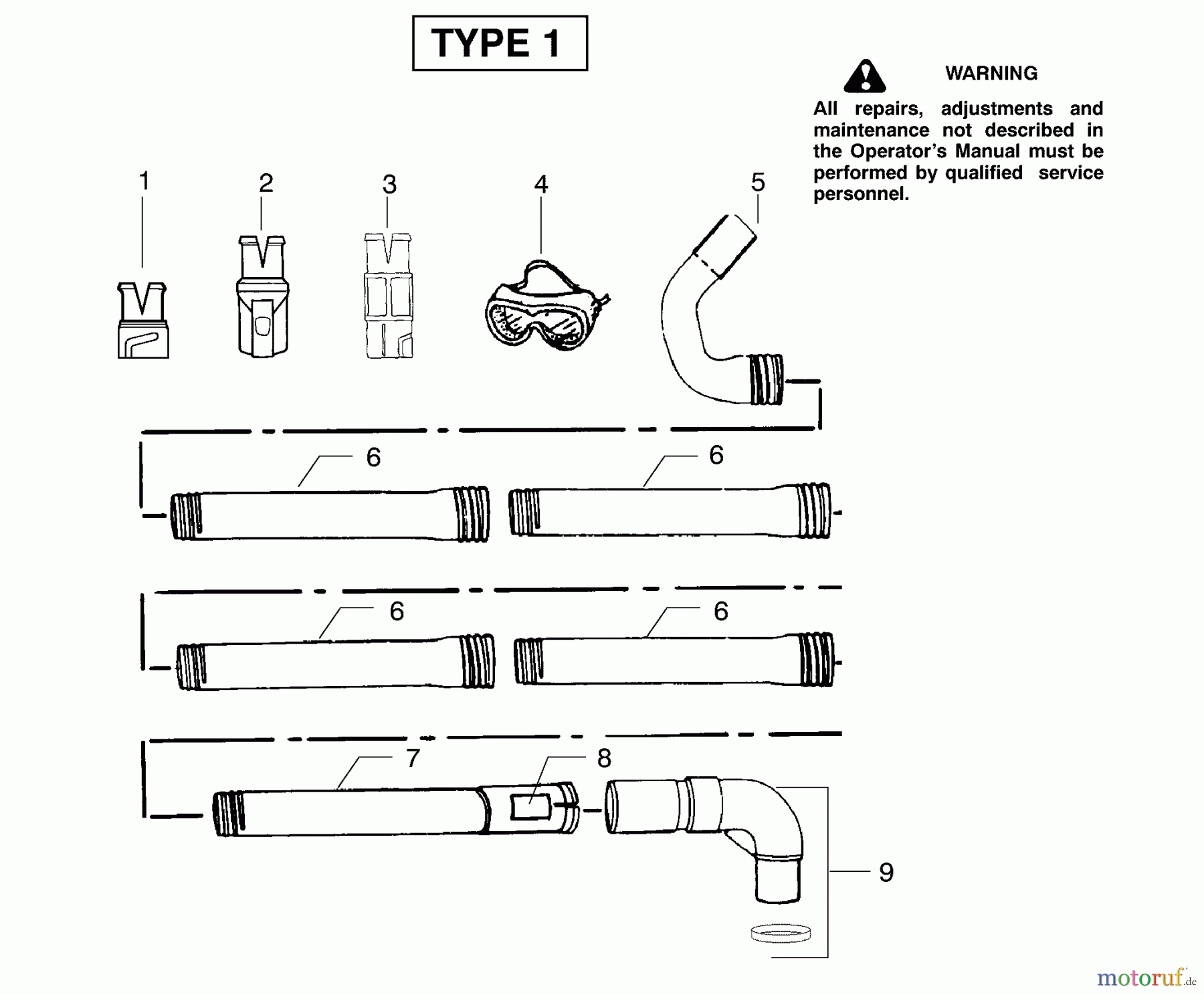 Poulan / Weed Eater Zubehör GA2010 (Type 1) - Weed Eater Gutter Attachment Gutter Attachment Assembly Type 1