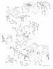 Poulan / Weed Eater WET17H42STA - Weed Eater Lawn Tractor (2003-01) Ersatzteile CHASSIS ENCLOSURES
