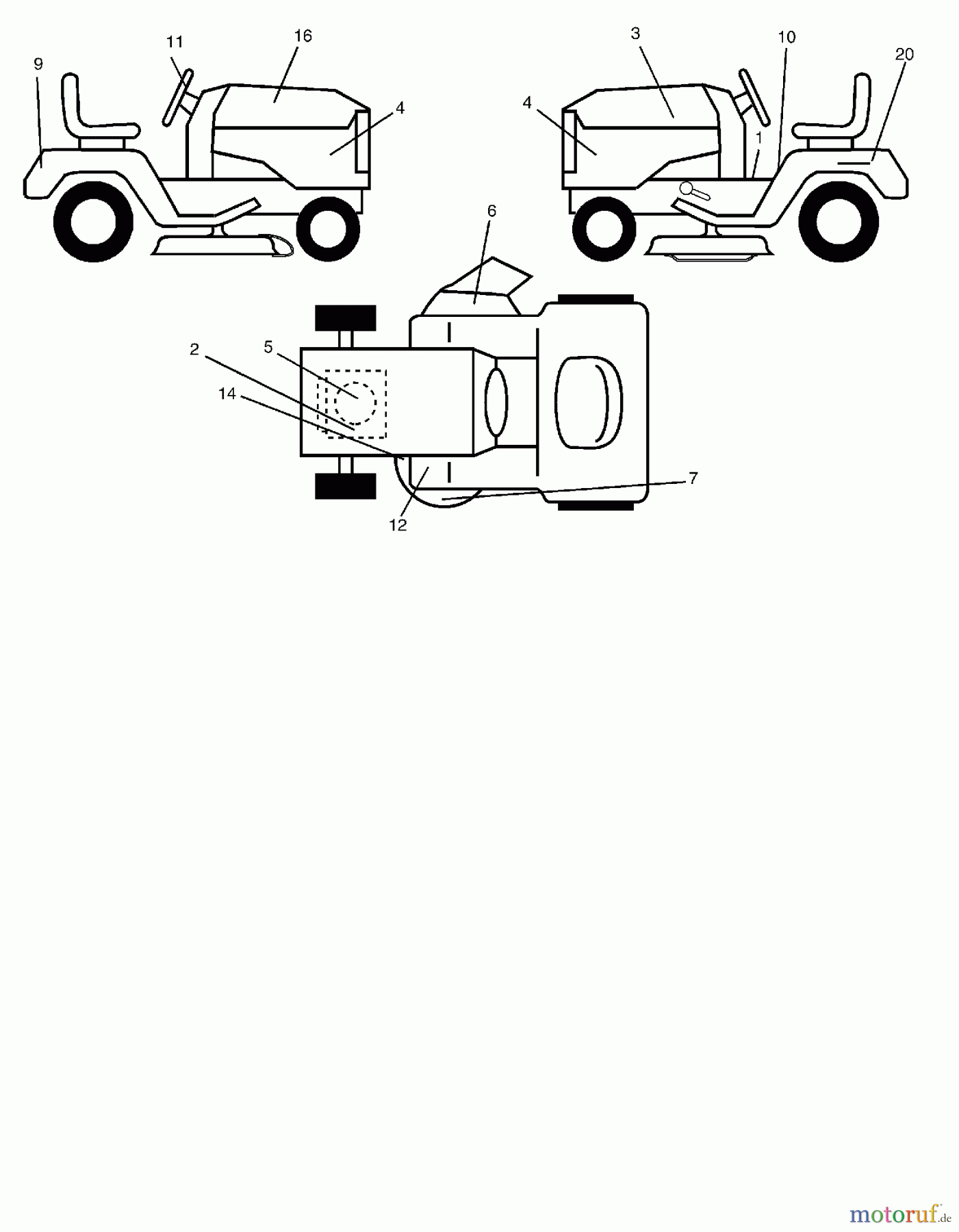 Poulan / Weed Eater Rasen und Gartentraktoren WET17H42STA - Weed Eater Lawn Tractor (2003-01) DECALS