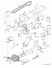 Poulan / Weed Eater WET17H42STA - Weed Eater Lawn Tractor (2003-01) Ersatzteile DRIVE