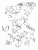 Poulan / Weed Eater WET2242STB - Weed Eater Lawn Tractor (2003-01) Ersatzteile CHASSIS ENCLOSURES