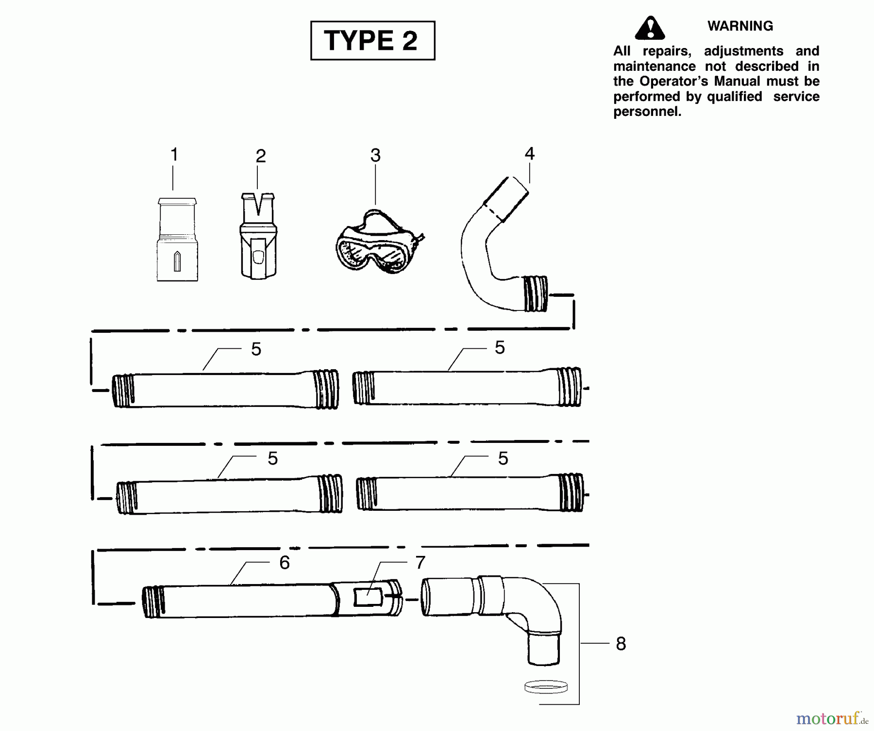  Poulan / Weed Eater Zubehör GA2010 (Type 2) - Weed Eater Gutter Attachment Gutter Attachment Assembly Type 2