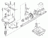 Poulan / Weed Eater P2260A - Poulan Pro Walk-Behind Mower Ersatzteile Gear Case Assembly