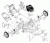 Poulan / Weed Eater PP722SLA - Poulan Pro Walk-Behind Mower Ersatzteile Assembly